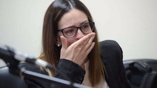 Rompió el silencio Julieta Silva, la mujer que mató a su novio y ahora fue detenida por golpear a su pareja. (Foto: Centro de Información Judicial).