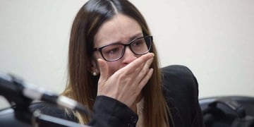Rompió el silencio Julieta Silva, la mujer que mató a su novio y ahora fue detenida por golpear a su pareja. (Foto: Centro de Información Judicial).