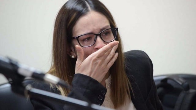 Rompió el silencio Julieta Silva, la mujer que mató a su novio y ahora fue detenida por golpear a su pareja. (Foto: Centro de Información Judicial).