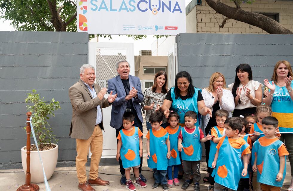 Se inauguró en Arroyito la Sala Cuna Nº 487 del Gobierno de Córdoba
