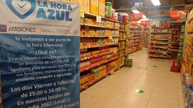 California Supermercados fomenta la inclusión con "La Hora Azul".
