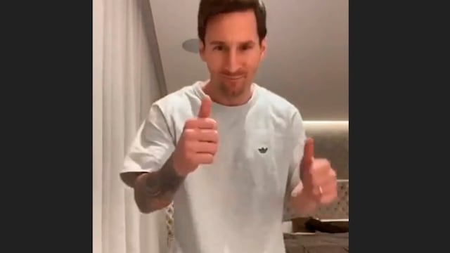 Messi fue uno de los grandes protagonistas con los virales de la cuarentena, y el "10 toques challenge".