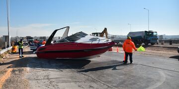 La lancha. (La Voz/Pedro Castillo)