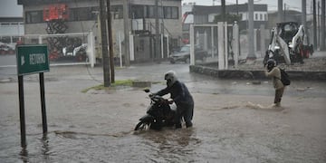 Fuertes lluvias se esperan para Córdoba este Viernes Santo. (Facundo Luque / La Voz)