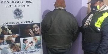 Detuvieron a un hombre por amenazar de muerte a su esposa y a su hija.