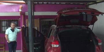 El viajante criticó la inacción de la Policía de Córdoba.