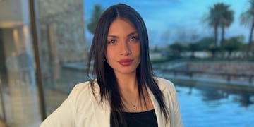 Quién es Kiara Luna, la influencer novia de un jugador de Boca que estuvo alentando en el Maracaná