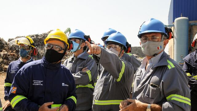 El Ministro de Producción de la provincia de Santa Fe, Daniel Costamagna, visitó la acería brasilera (Gerdau)