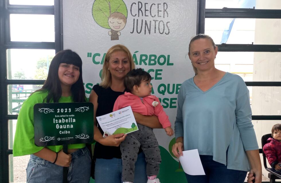 Crecer Juntos: se plantaron más de 4.000 árboles en Rafaela