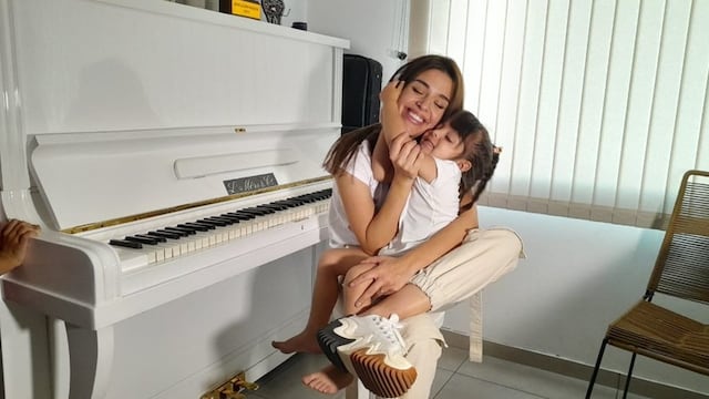 Euge Quevedo llevó tranquilidad a sus seguidores y subió una foto con Helenita.