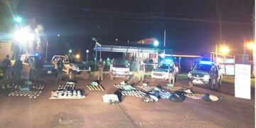 San Pedro: incautan contrabando de marihuana.