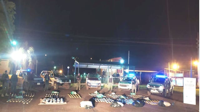 San Pedro: incautan contrabando de marihuana.
