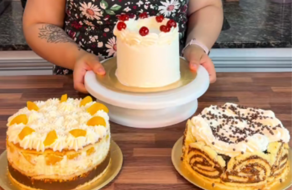 Cómo hacer 3 tortas con 3 piononos: la receta sin horno ideal para estas Fiestas