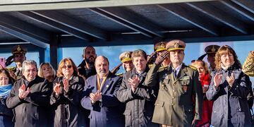 Melella participó del acto oficial por el 84° Aniversario de Gendarmería Nacional