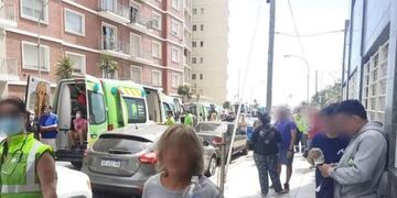 Incendio en Mar del Plata.