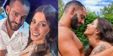 La pareja cumplió seis meses