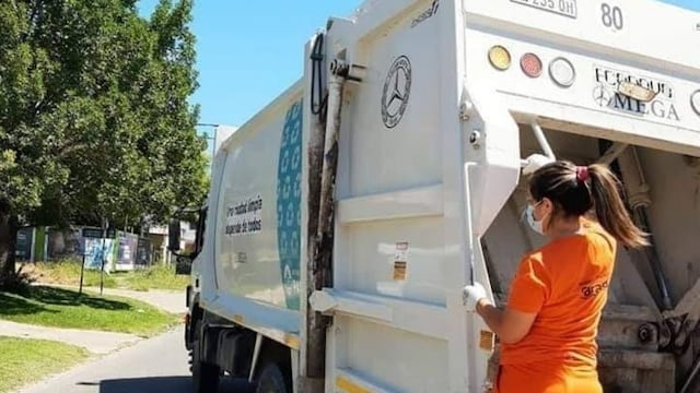 Natalia Monzón es la primera recolectora de residuos de Paraná