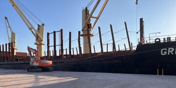 La actividad comercial en el Puerto de Ibicuy marcó un récord en el ingreso de buques