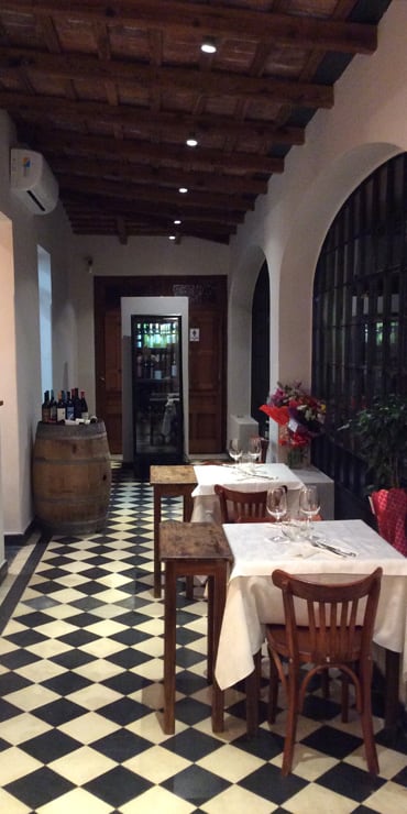 El restaurante ofrece los mejores productos en función de la temporada.