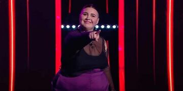Amandicia, la santafesina que enloqueció al jurado de La Voz.