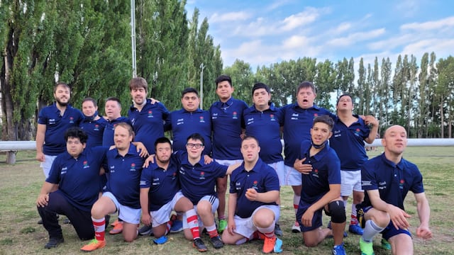 Inka XV es un equipo de rugby neuquino que integra desde el deporte.