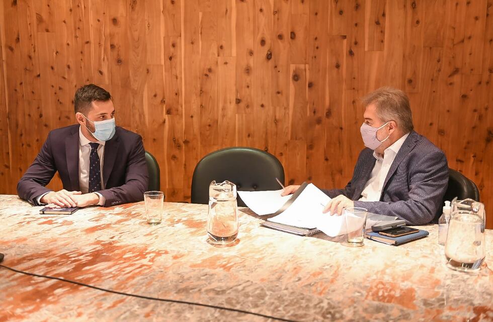 Gestiones de Mirabella para retomar la obra del gasoducto