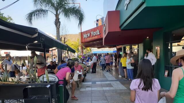 Centro de Villa Carlos Paz, primavera 2020. (Foto: archivo / VíaCarlosPaz).