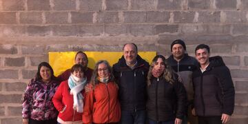 Pablo Garate visitó el Club Unión y fue recibido por la Comisión de padres