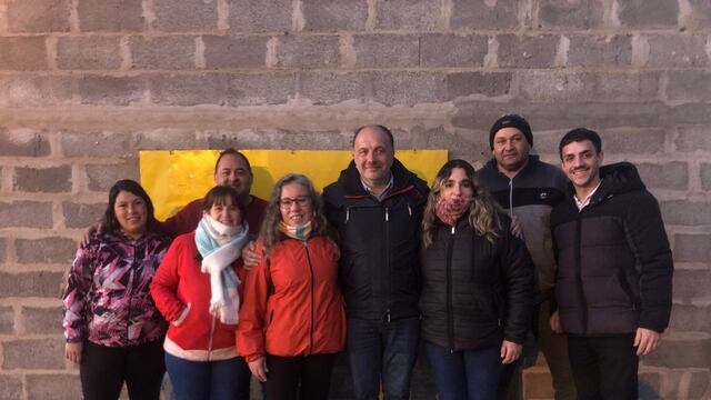 Pablo Garate visitó el Club Unión y fue recibido por la Comisión de padres