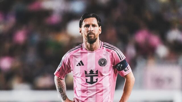 El video viral de Lionel Messi pisando la camiseta del Barcelona (Foto: Prensa Inter Miami)