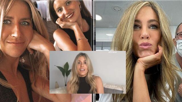 Florencia Trossero, la doble argentina de Jennifer Aniston.