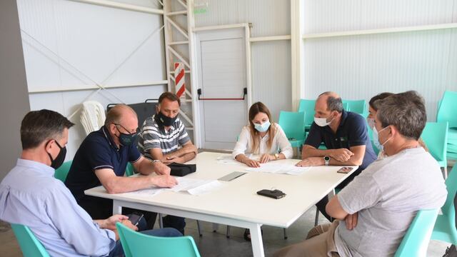 Se coordinó el comienzo de la obra de gas en el PAER