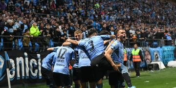 Gol de Lencioni. Belgrano vs Central Córdoba en Alberdi (Javier Ferreyra / La Voz)