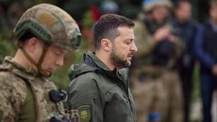 Volodimir Zelenski, presidente de Ucrania.