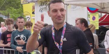 Lionel Scaloni y sus gustos en el deporte: el fútbol y el ciclismo (La Voz archivo).