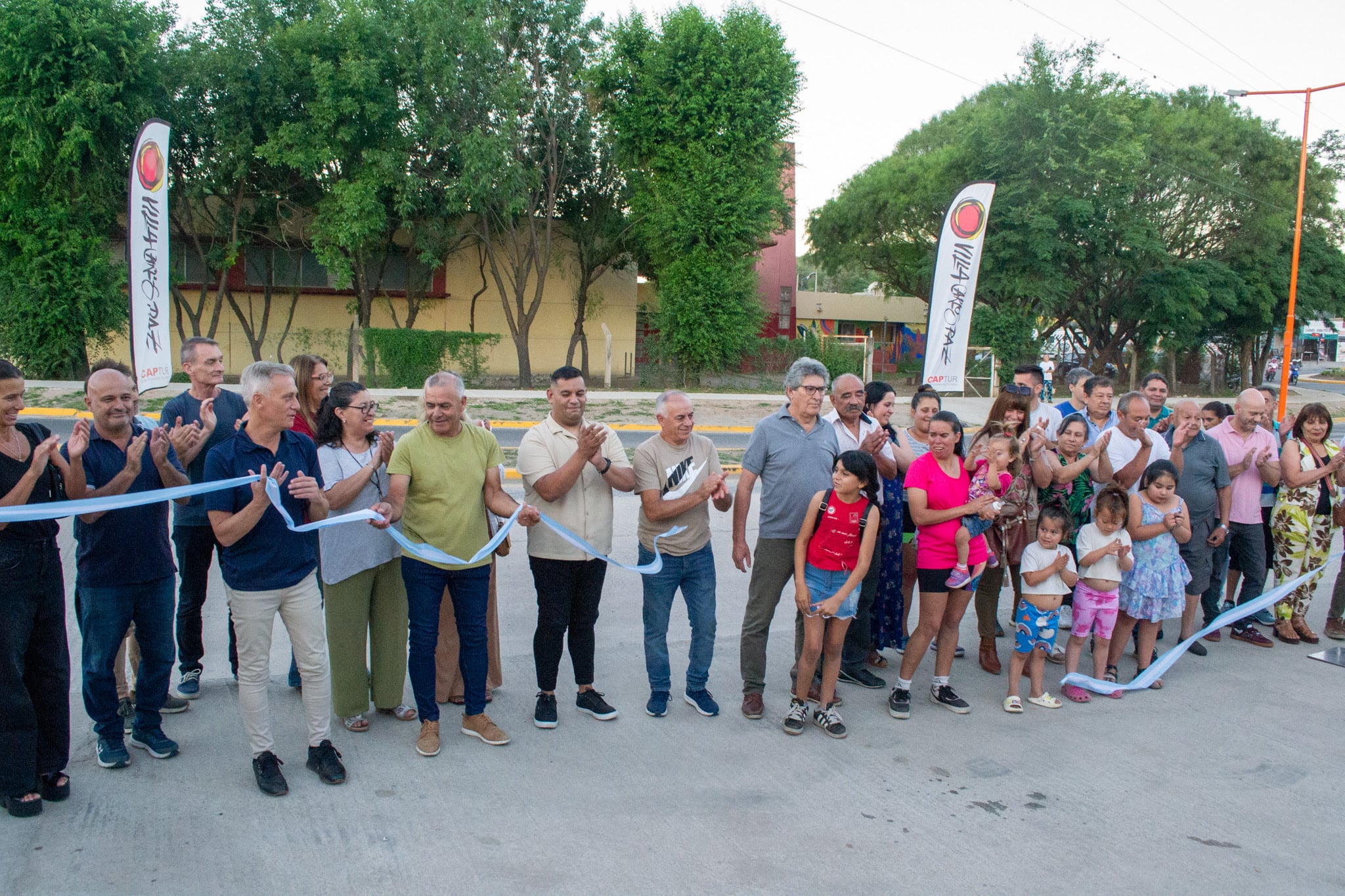 JERARQUIZACIÓN Y SISTEMATIZACIÓN DEL DISTRITO OESTE: SE INAUGURÓ LA NUEVA OBRA DE SEGURIDAD VIAL Y EMBELLECIMIENTO DEL INGRESO OESTE A VILLA CARLOS PAZ