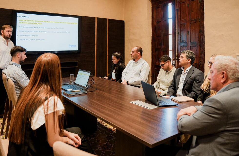 Presentación del primer informe del Plan Maestro de Agua en Catamarca