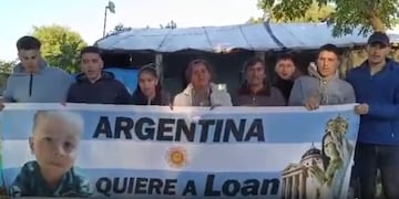 La familia de Loan Peña