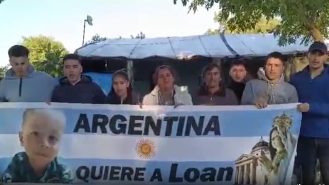 La familia de Loan Peña