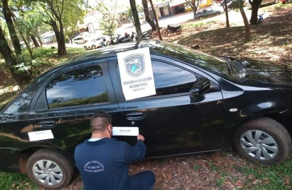 Iguazú: secuestran vehículo adulterado y sin papeles