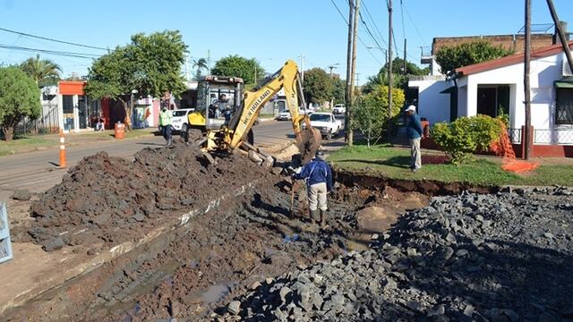 Se encuentran refaccionando la chacra 14 de la capital provincial.