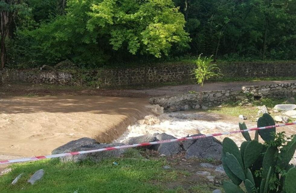 Temporal en Agua de Oro: llovieron 80 milímetros en 40 minutos
