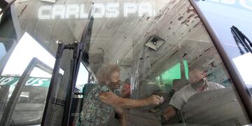 ID:4896005 interurbanos terminal de omnibus colectivos de carlos paz
Después de casi nueve meses, el sistema de transporte interurbano de la provincia de Córdoba vuelve a circular por las rutas.
santiago berioli