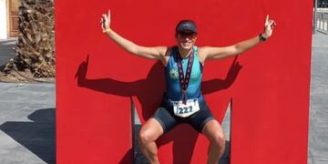 Laura Echegaray, la superación como atleta amateurs, como mujer y madre. Participa en Duatlón Triatlón y se animó al Ironman.