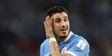 José María Giménez fue titular en el último partido de Uruguay en esta copa.