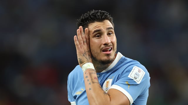 José María Giménez fue titular en el último partido de Uruguay en esta copa.