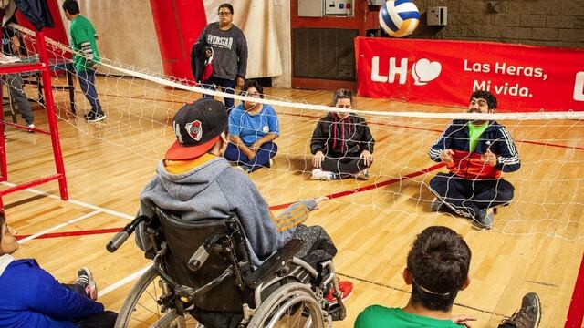 Las Heras abrió el 6to Encuentro Provincial, Deportivo y Recreativo para personas con discapacidad.