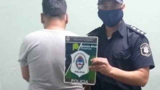 Un hombre fue detenido por intentar agredir a un compañero de trabajo con un cuchillo tramontina