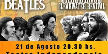 La música de The Beatles y Creedence llega con un gran tributo