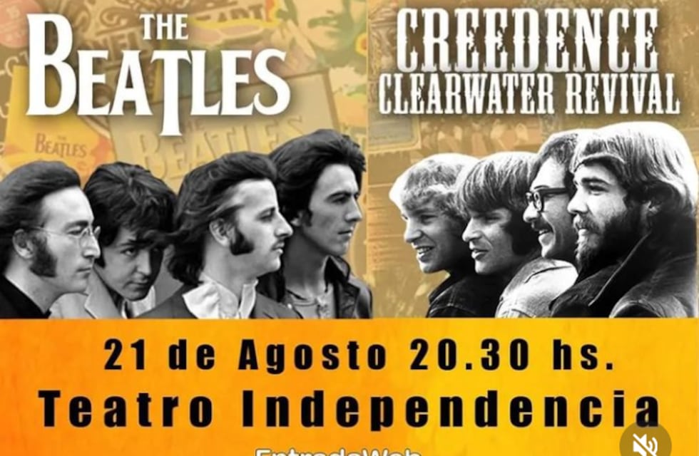 Se viene un tributo a The Beatles y Creedence en el Independencia